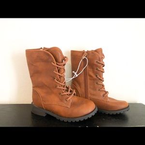 Toddler combat boots